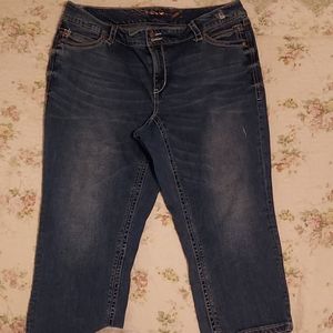 Seven7 Jeans distressed crop